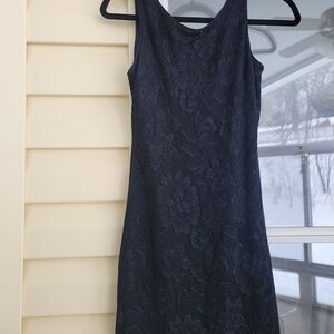 Elegant Black Lace Dress